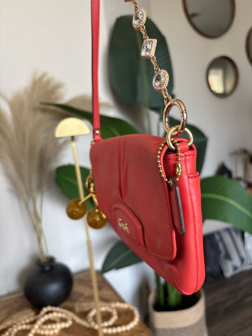 🧡♥️🧡COACH Ashley Large Flap Wristlet🧡♥️🧡 - Picture 9 of 11